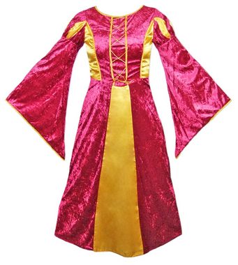 Das Kostümland Kostüm Burgfräulein Prinzessin Helena für Damen - Burgund