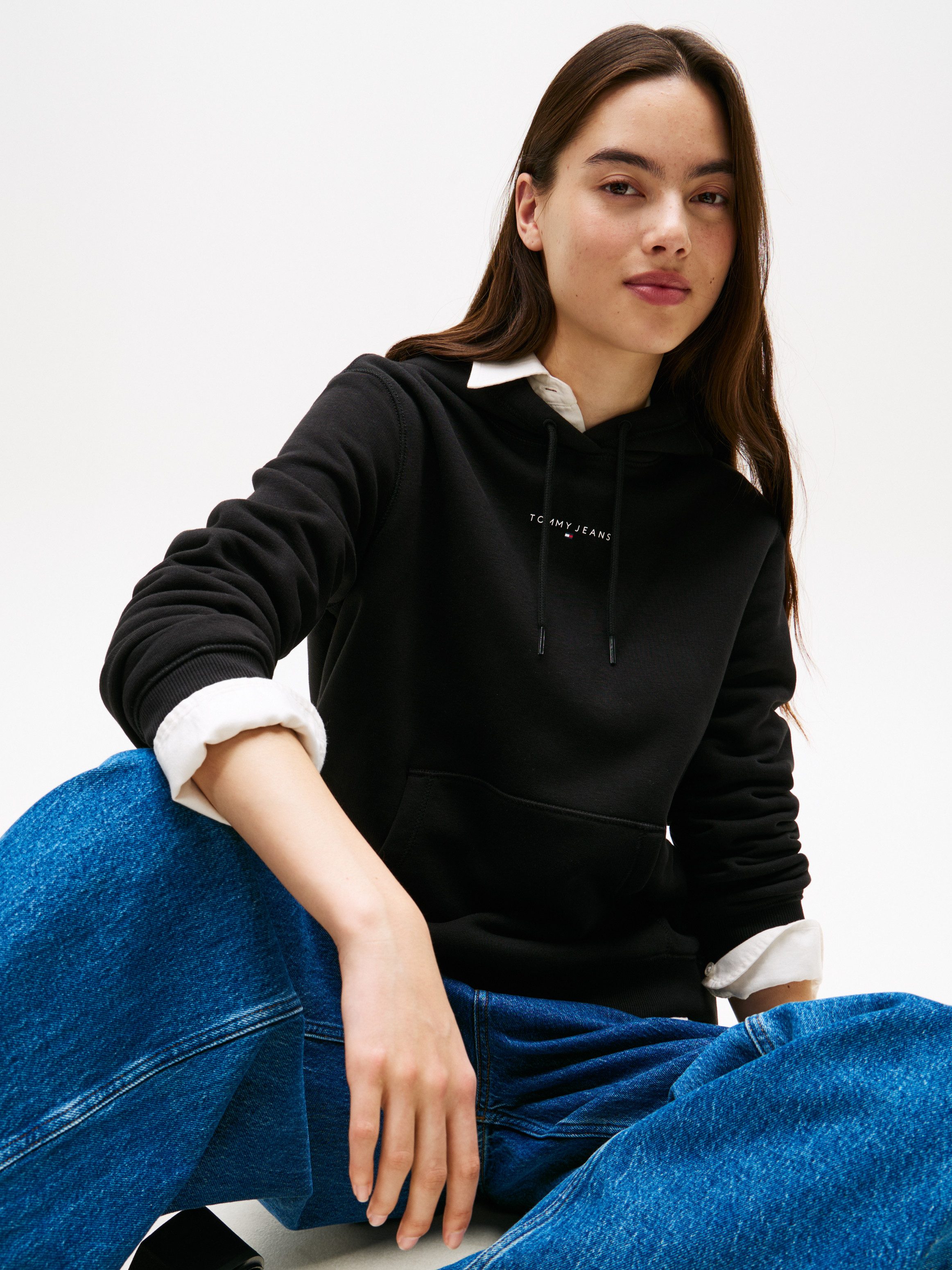Tommy Jeans Kapuzensweatshirt TJW REG LINEAR günstig online kaufen