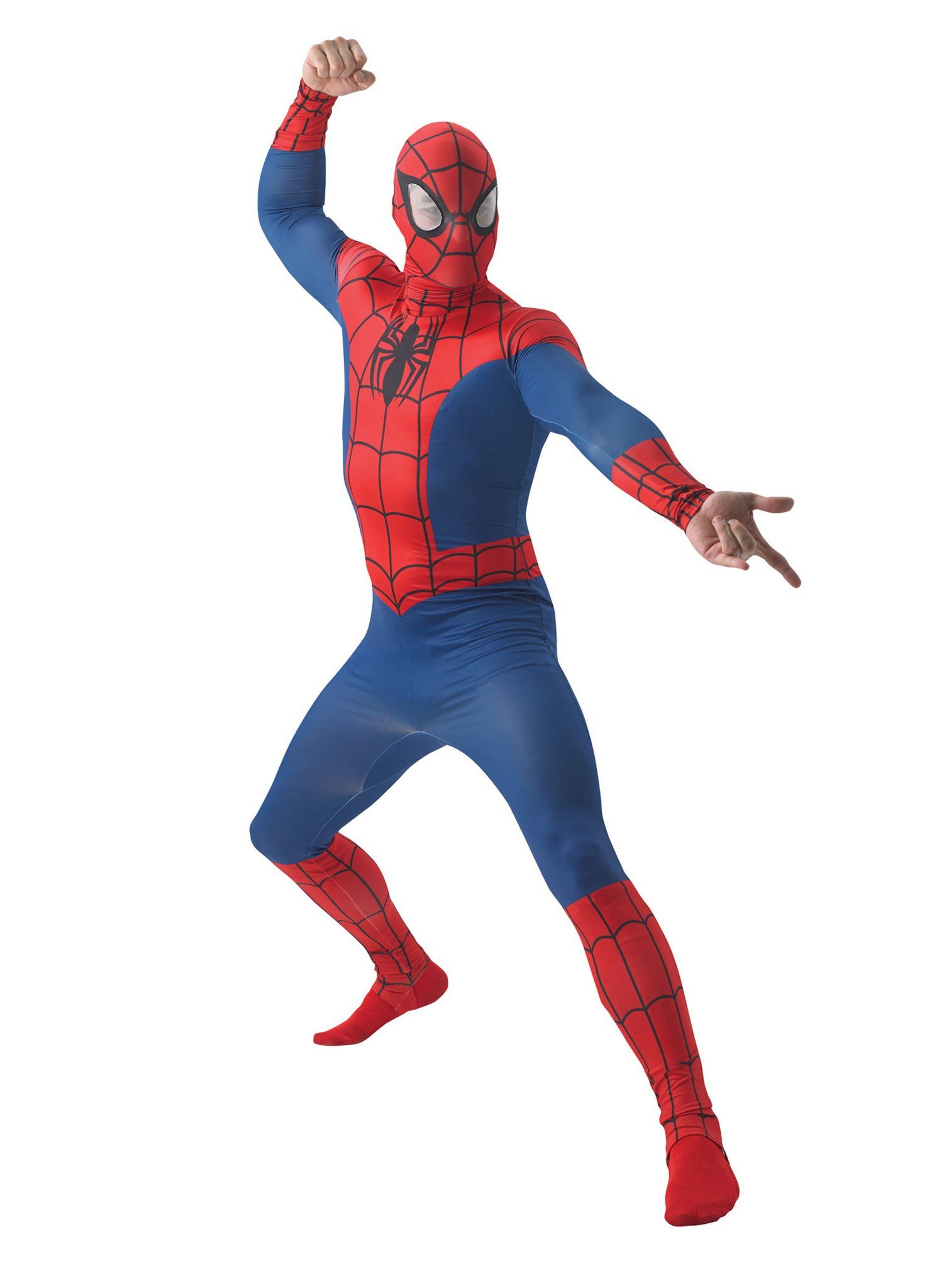 Kostüm Spiderman Overall - Karneval Faschingskostüm Herre