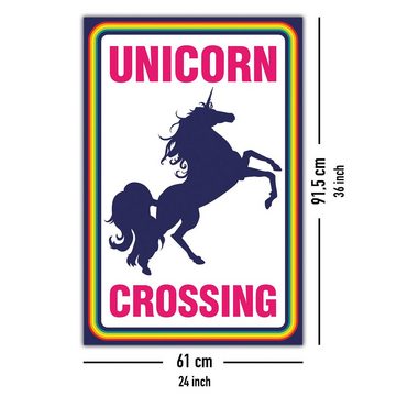 Close Up Poster Einhorn Poster Unicorn Crossing 61 x 91,5 cm