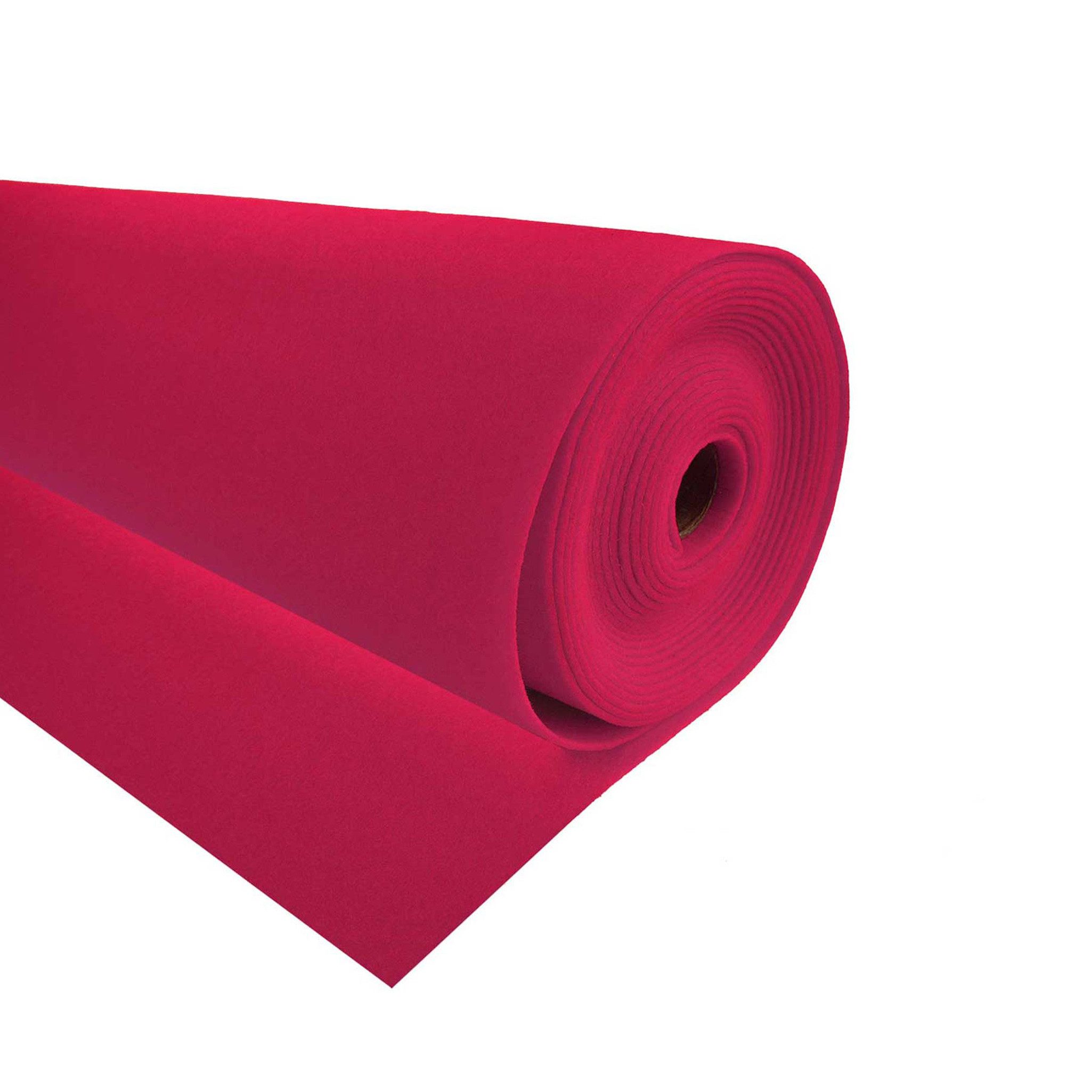maDDma Stoff Bastelfilz Meterware Filz 100x90cmx3mm Dekofilz Filzstoff, fuchsia