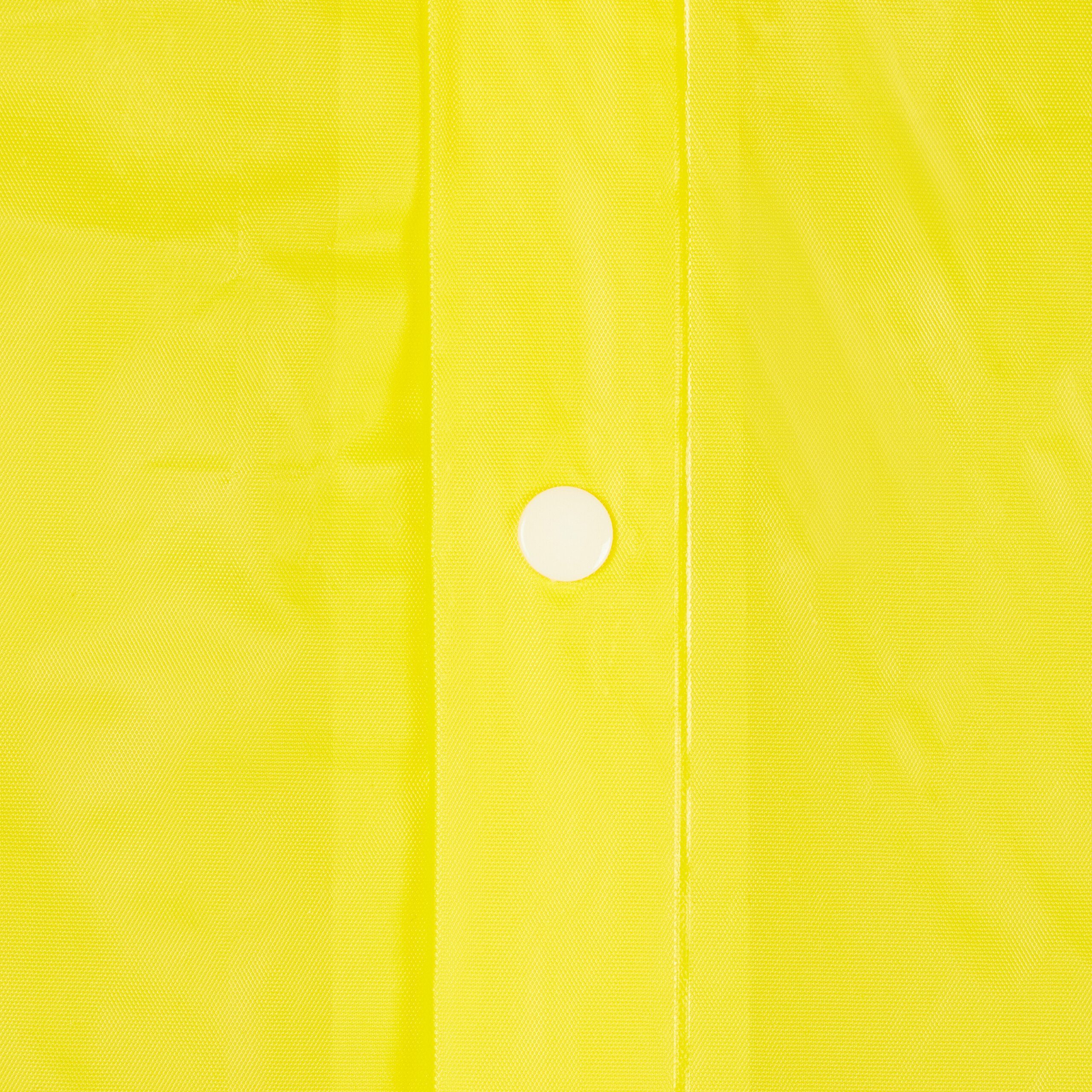 Regenmantel im relaxdays Weiß Gelb 2er Regenponcho Set Gelb
