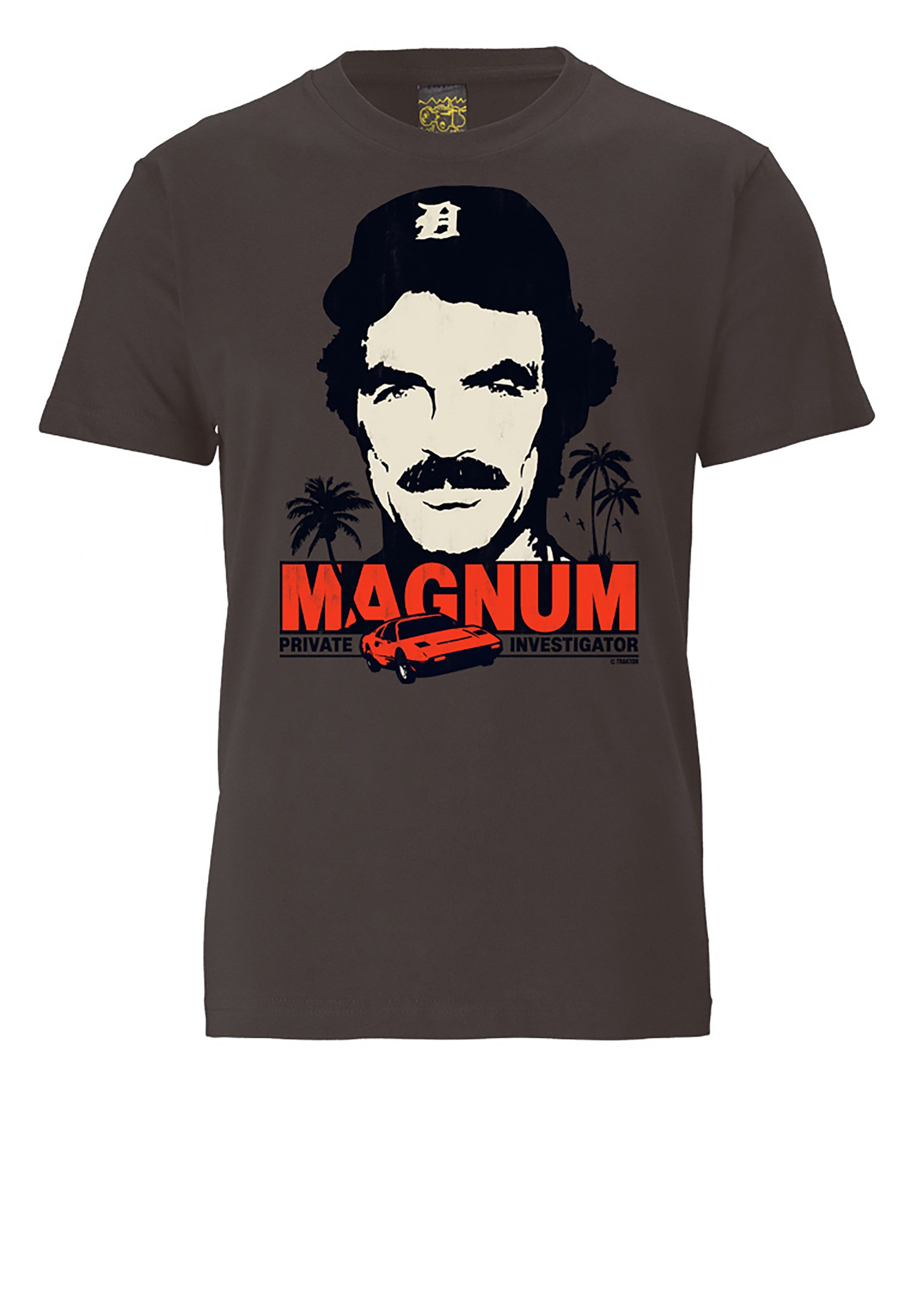 LOGOSHIRT T-Shirt MAGNUM mit großem Front-Print – Bild 3 von 4