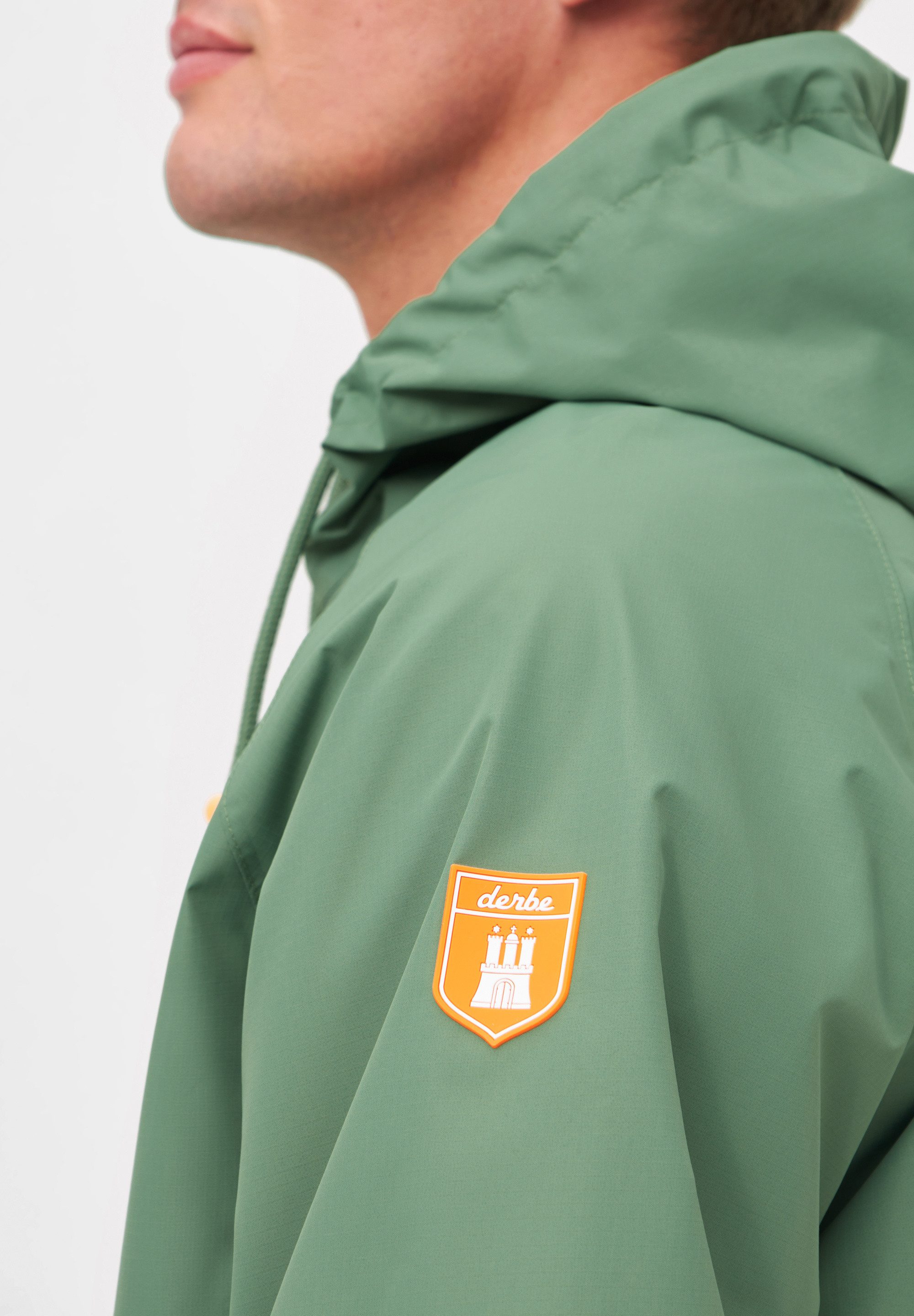 Derbe Funktionsjacke Packby faltbare Jacke, wasserabweisend, winndicht