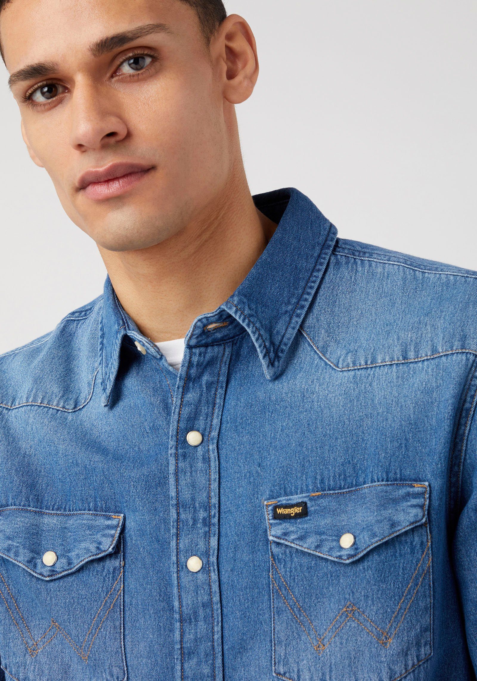 Wrangler Jeanshemd 27 MW