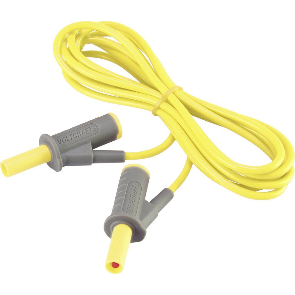 Kabelzubehör VOLTCRAFT MSB-501 Sicherheits-Messleitung [Lamellenstecker 4 mm - Lame