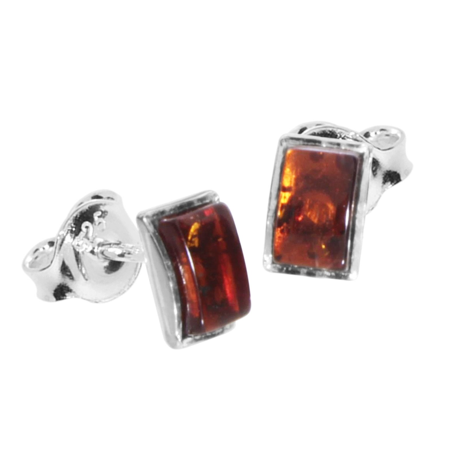 OSTSEE-SCHMUCK Paar Ohrstecker Ostsee-Schmuck Ohrstecker Classic 6 x 4 mm ( günstig online kaufen