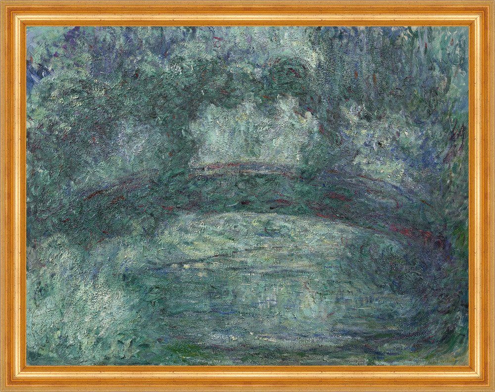 Kunstdruck The Japanese bridge Claude Japanische Brücke Park