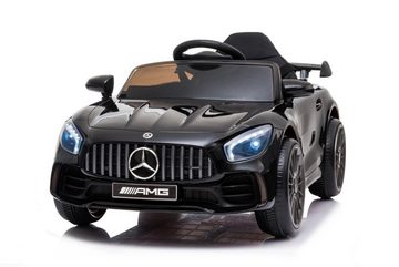 Toys Store Elektro-Kinderauto Mercedes GTR AMG Kinder Elektro Auto Kinderfahrzeug Sportwagen, Belastbarkeit 35 kg, AUX-/USB-Anschluss, MP3 Hupe und Motorsound am Lenkrad, Fernsteuerung