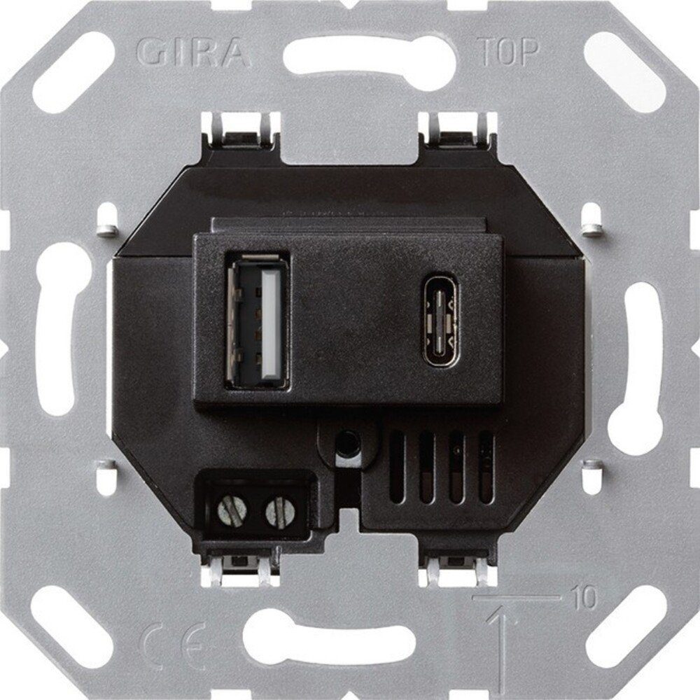 USB-Spannungsversorgung Abdeckrahmen Gira 236900 GIRA