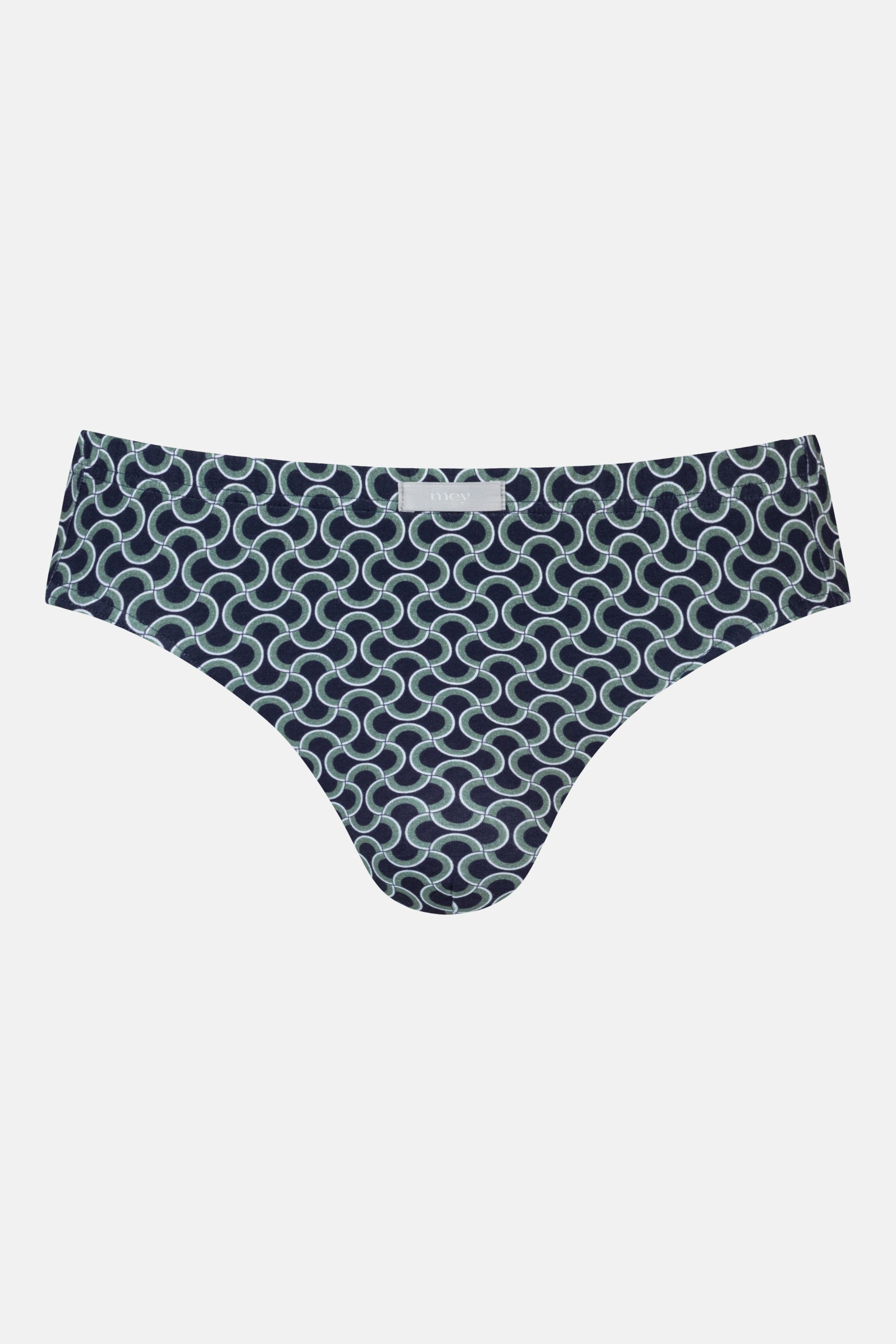 Mey Jazz-Pants Slips Mey male Jazz-Pants Serie Curves Minimal-Print (1-St., 1er-Pack) Klassischer Slip, Gemustert, Atmungsaktiv, Baumwoll-Mix