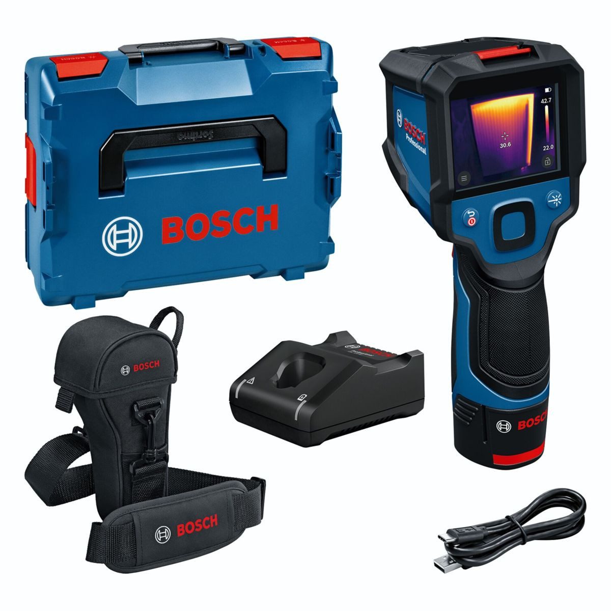 BOSCH GTC 12V-450-13 Wärmebildkamera GPS-Ortungsgerät
