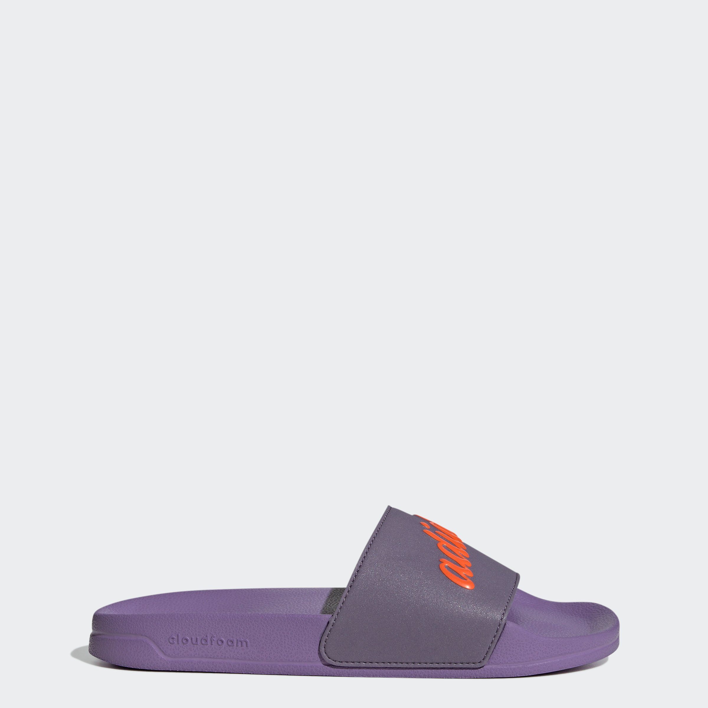 Orange Impact adidas Sportswear Violet Shadow / ADILETTE SHOWER Fusion / Badesandale Violet