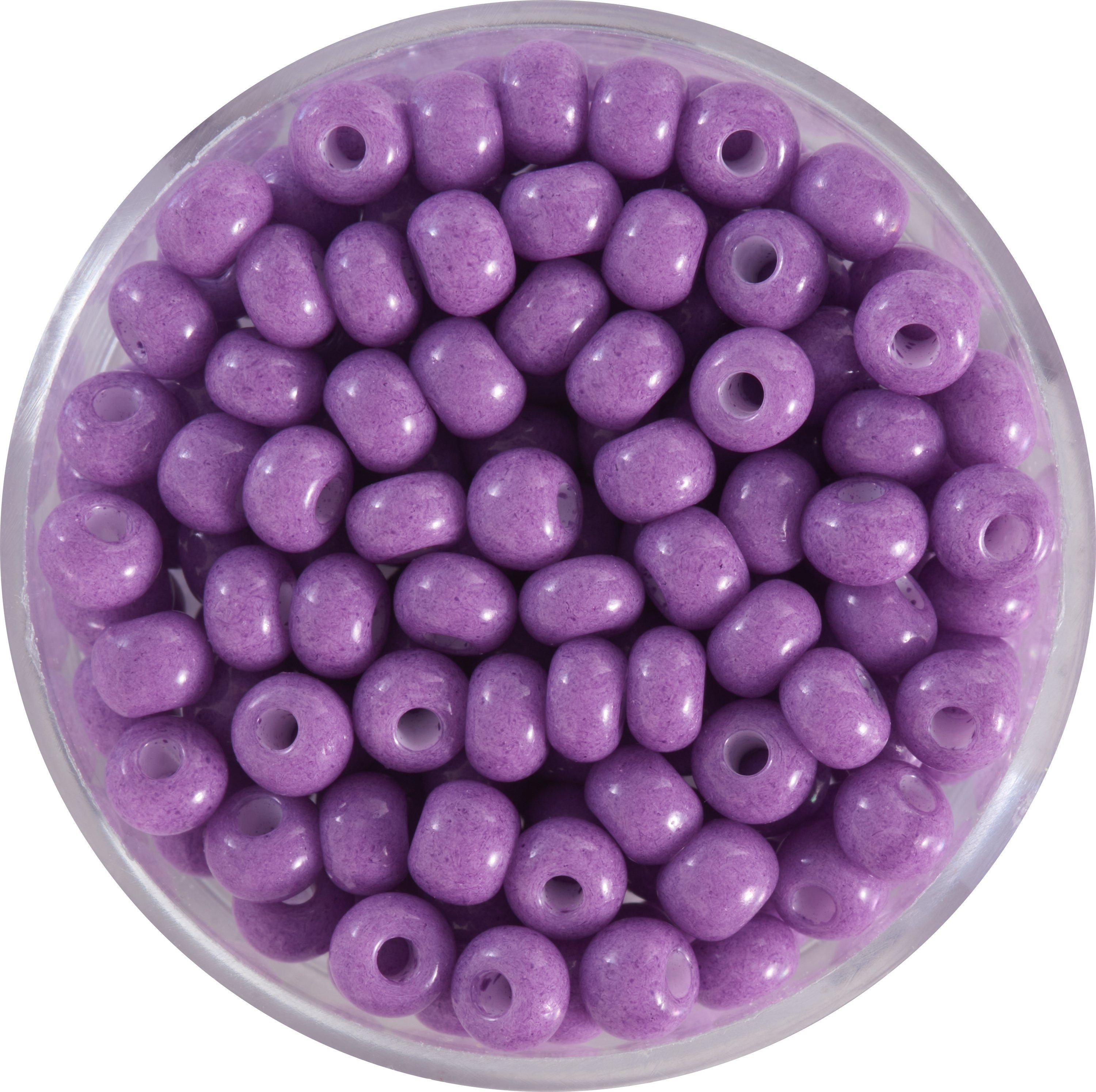 Pracht Bastelperlen Rocailles, satte Farben, 4,5 mm