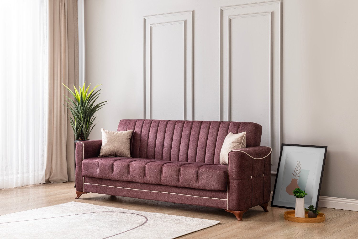gowoll 3-Sitzer Sofa mit Schlaffunktion und günstig online kaufen