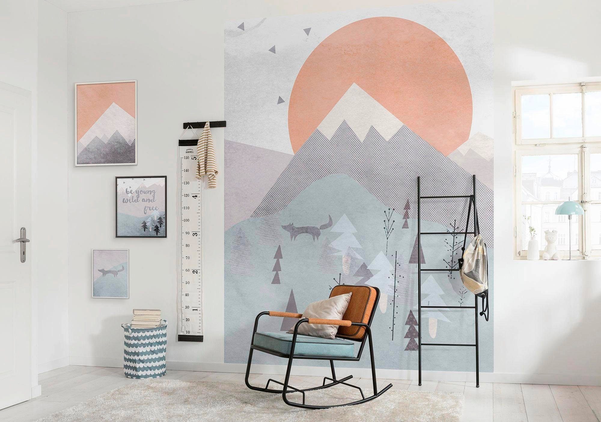 St), Poster Mountain, Formen, Wild (1 and Kinderzimmer, Wohnzimmer Free Komar Kunst Schlafzimmer,