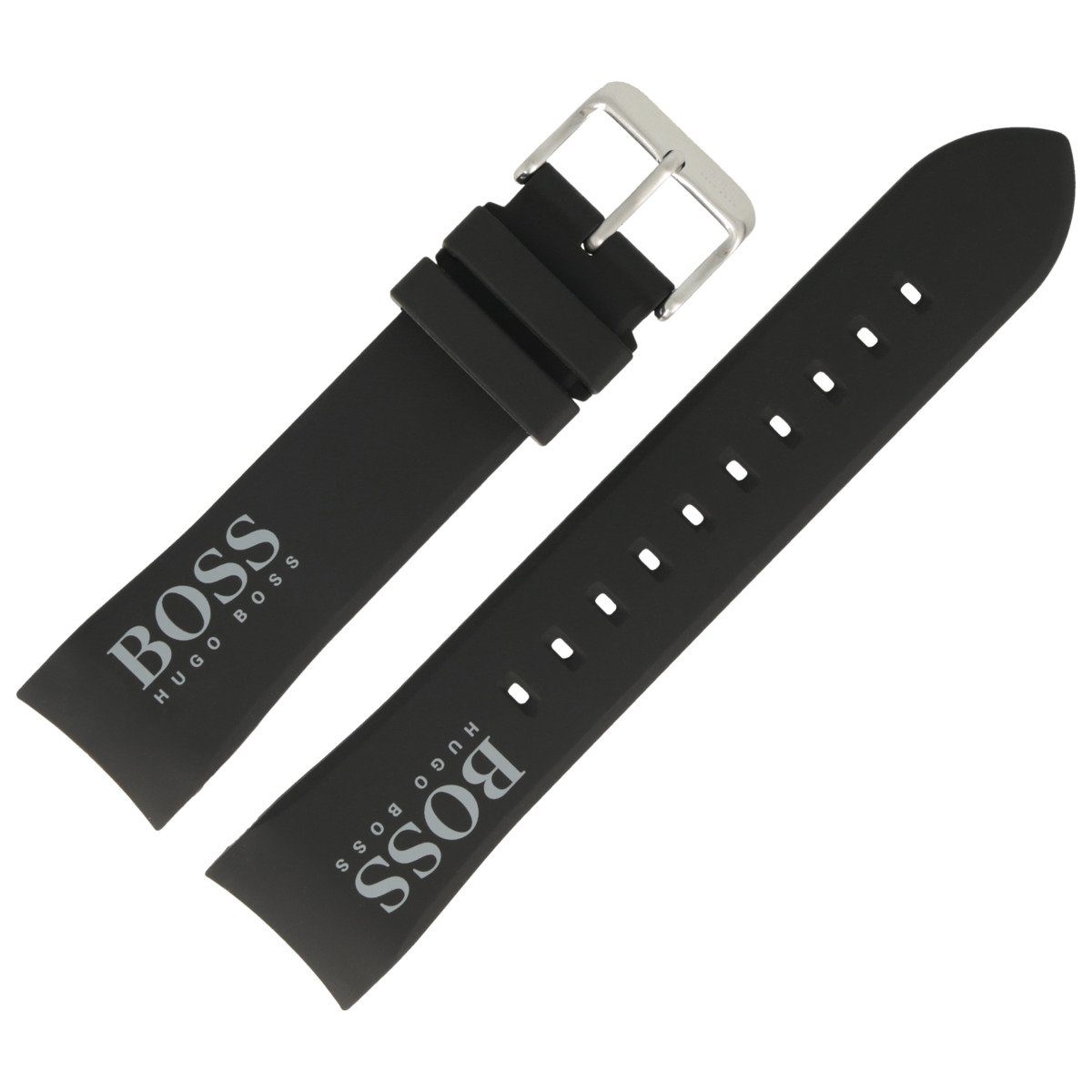 BOSS Uhrenarmband 22mm Kunststoff Schwarz 659303008