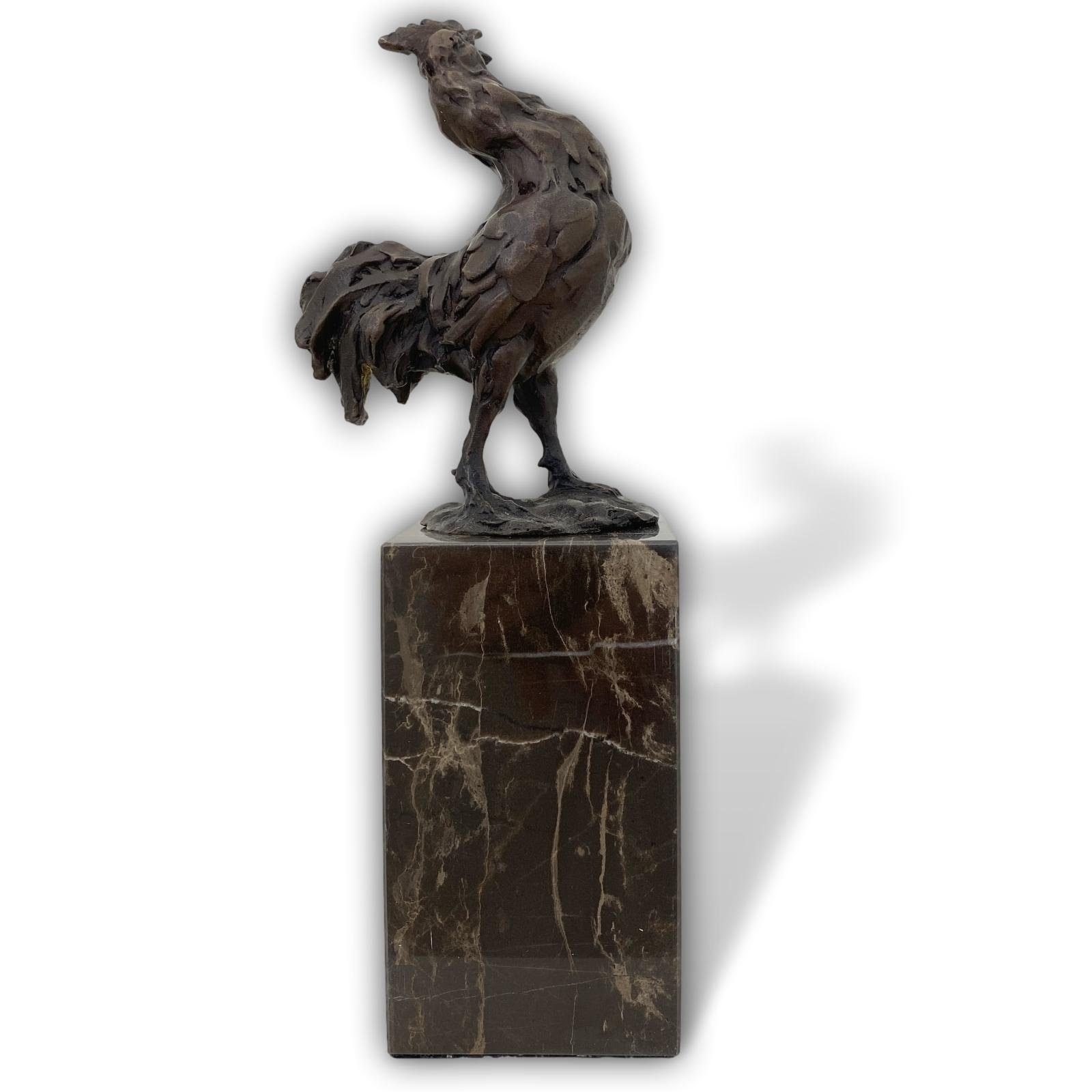 Bronze Skulptur Repli Bronzeskulptur Figur Carvin Hahn Aubaho Antik-Stil nach Skulptur