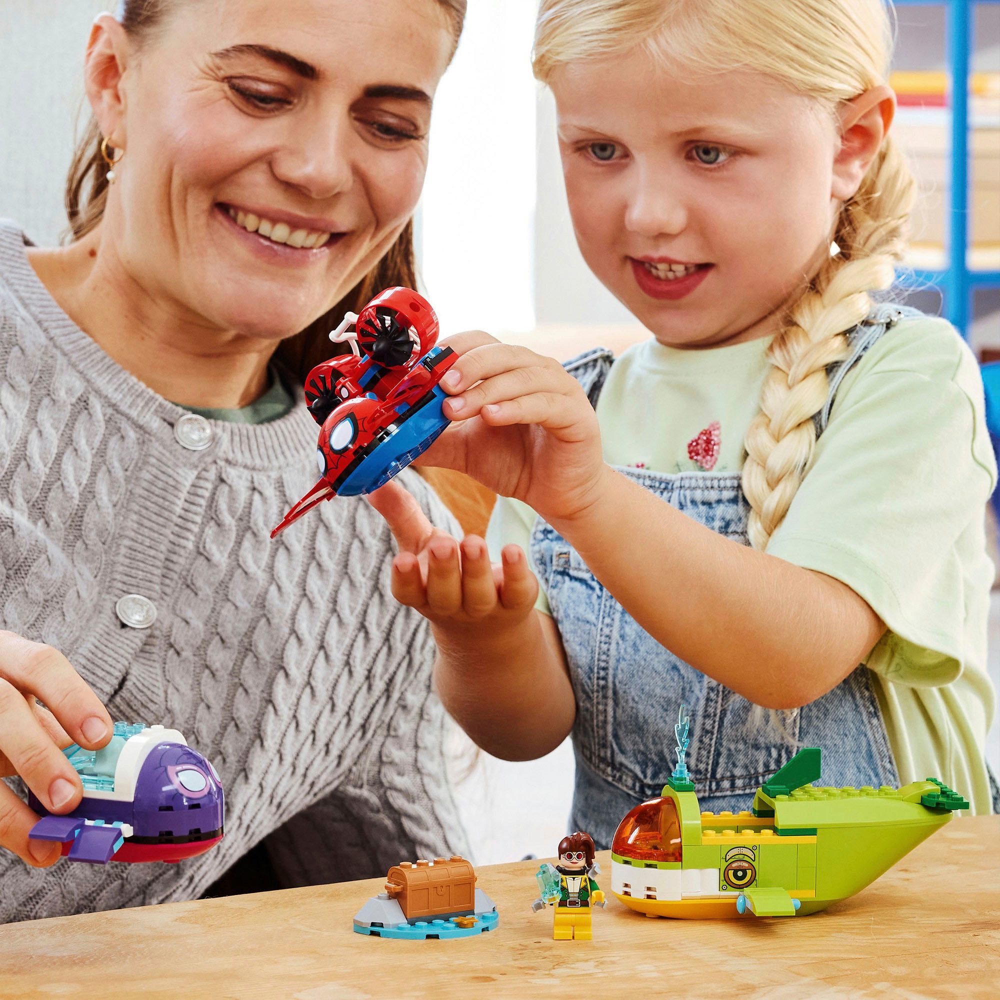 LEGO® Spidey: Unterwasserfahrzeuge (11207), LEGO Spidey Konstruktionsspielsteine, (154 St), Made in Europe