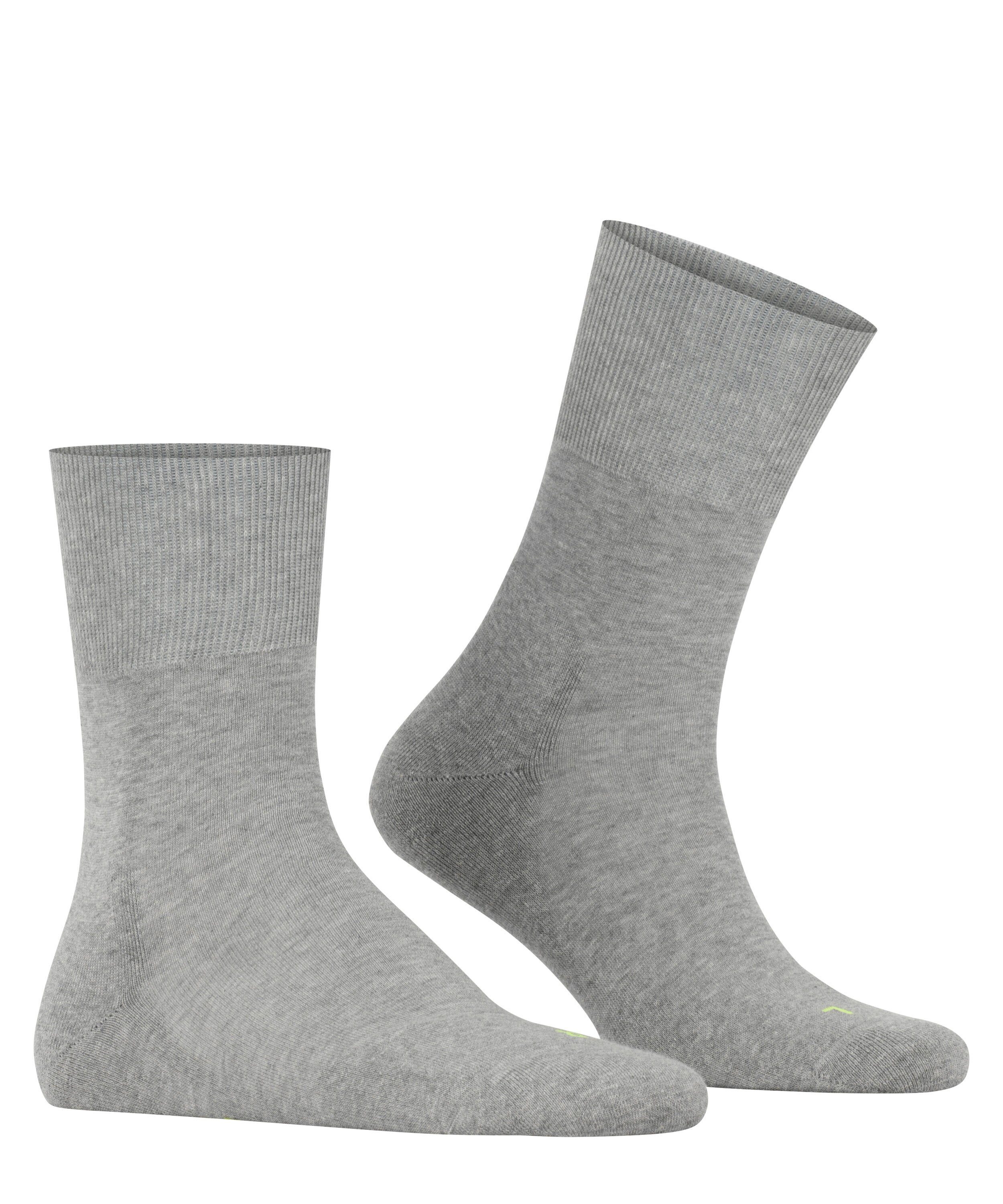 Run (3400) FALKE grey light Socken (1-Paar)