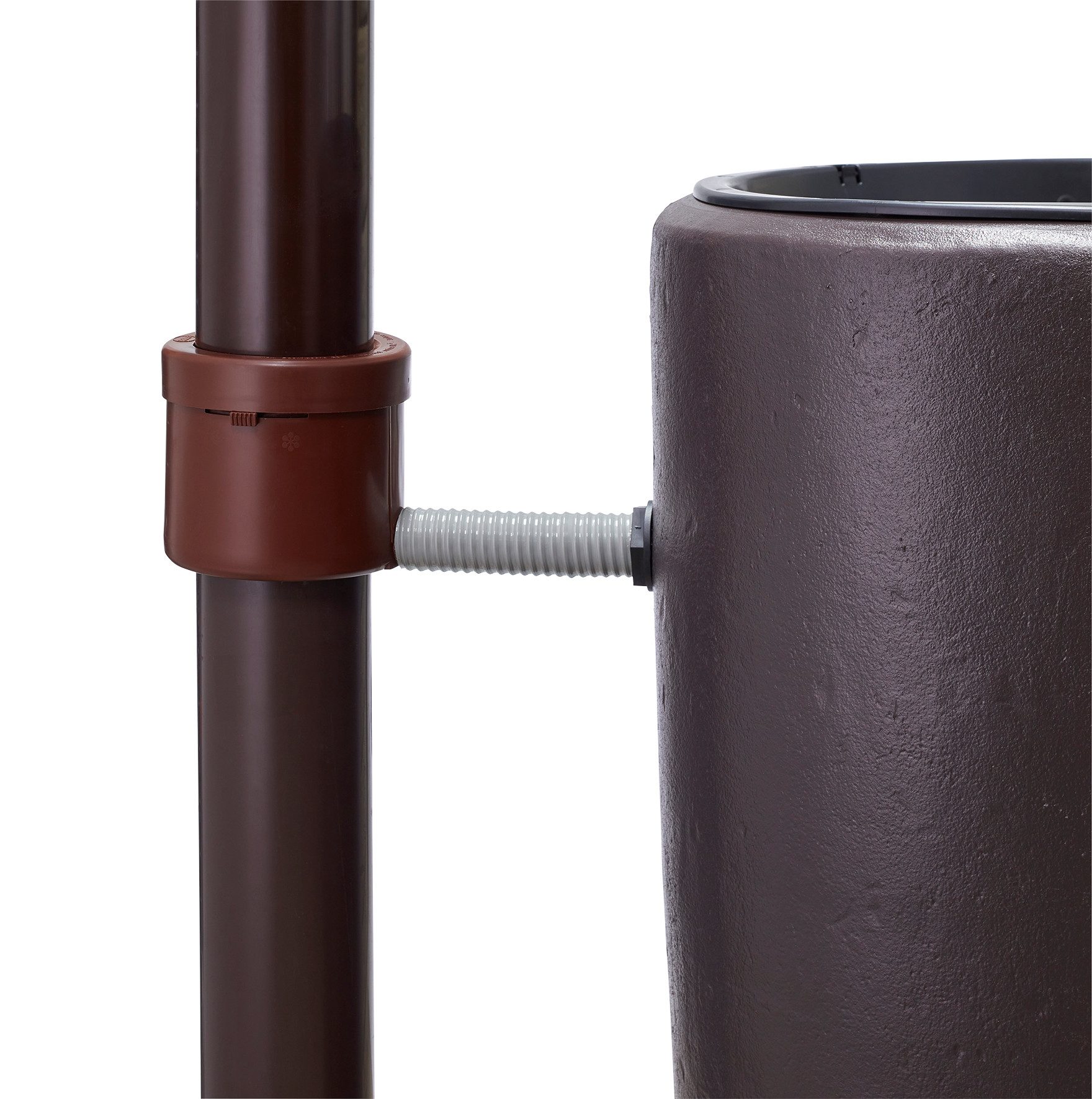 GARANTIA Regentonne Füllautomat de luxe DN 70, 80, 100 braun inkl. Filtereinsatz