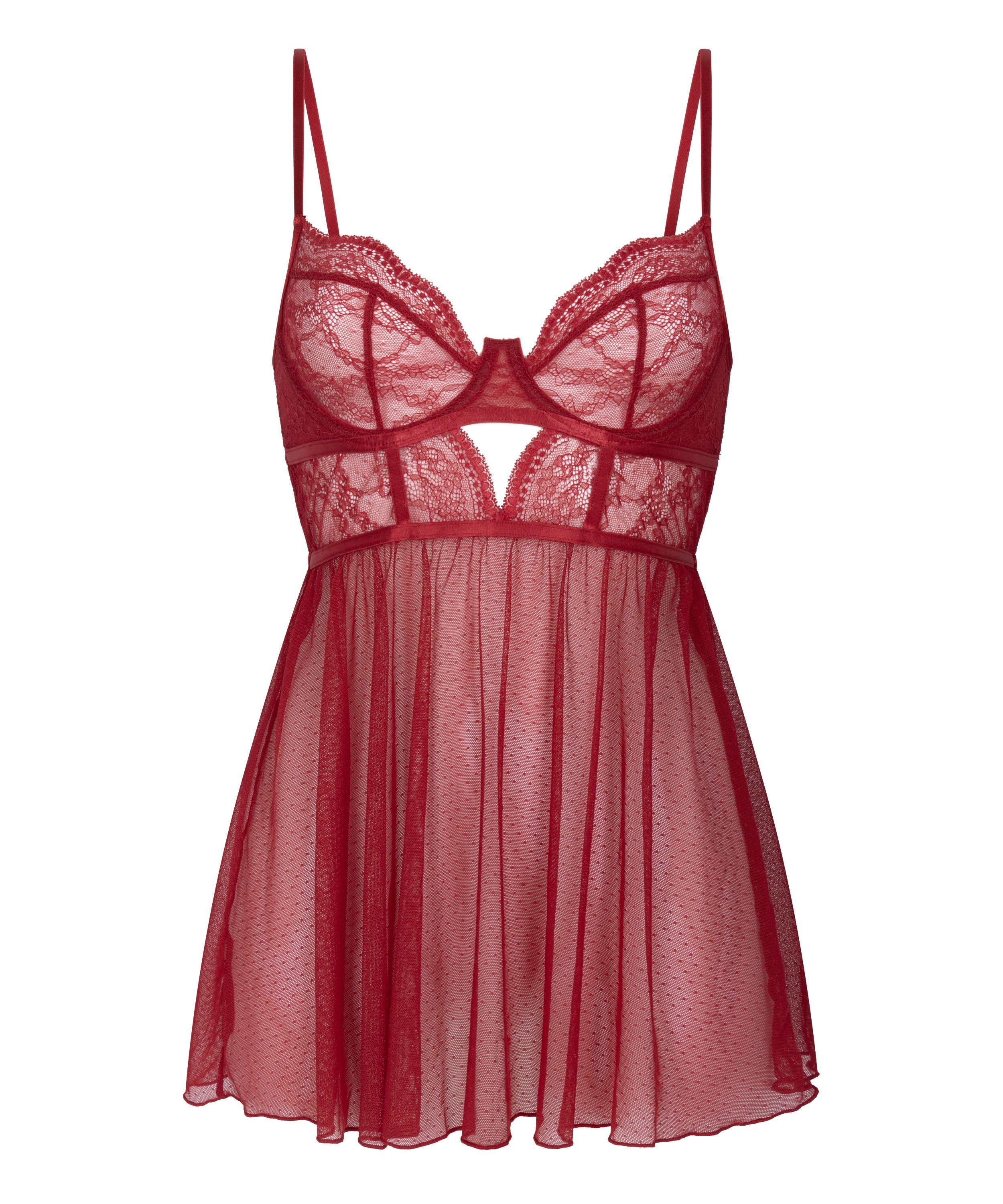 Hunkemöller Pyjama Isabelle Babydoll – Bild 4 von 5