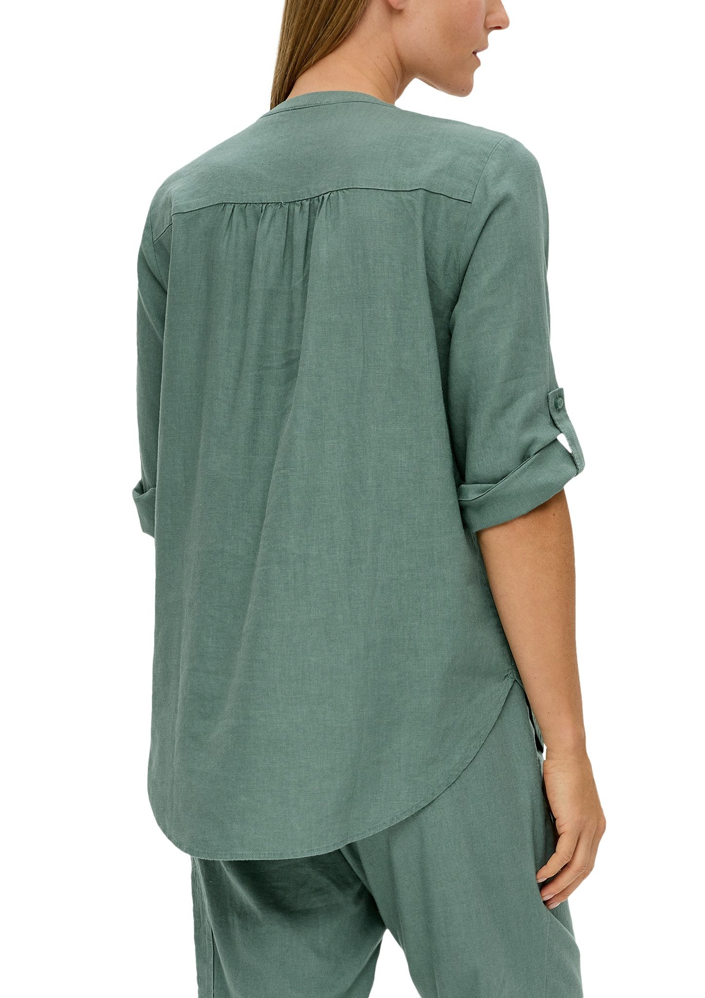 s.Oliver Klassische Bluse mit 3/4-Arm günstig online kaufen