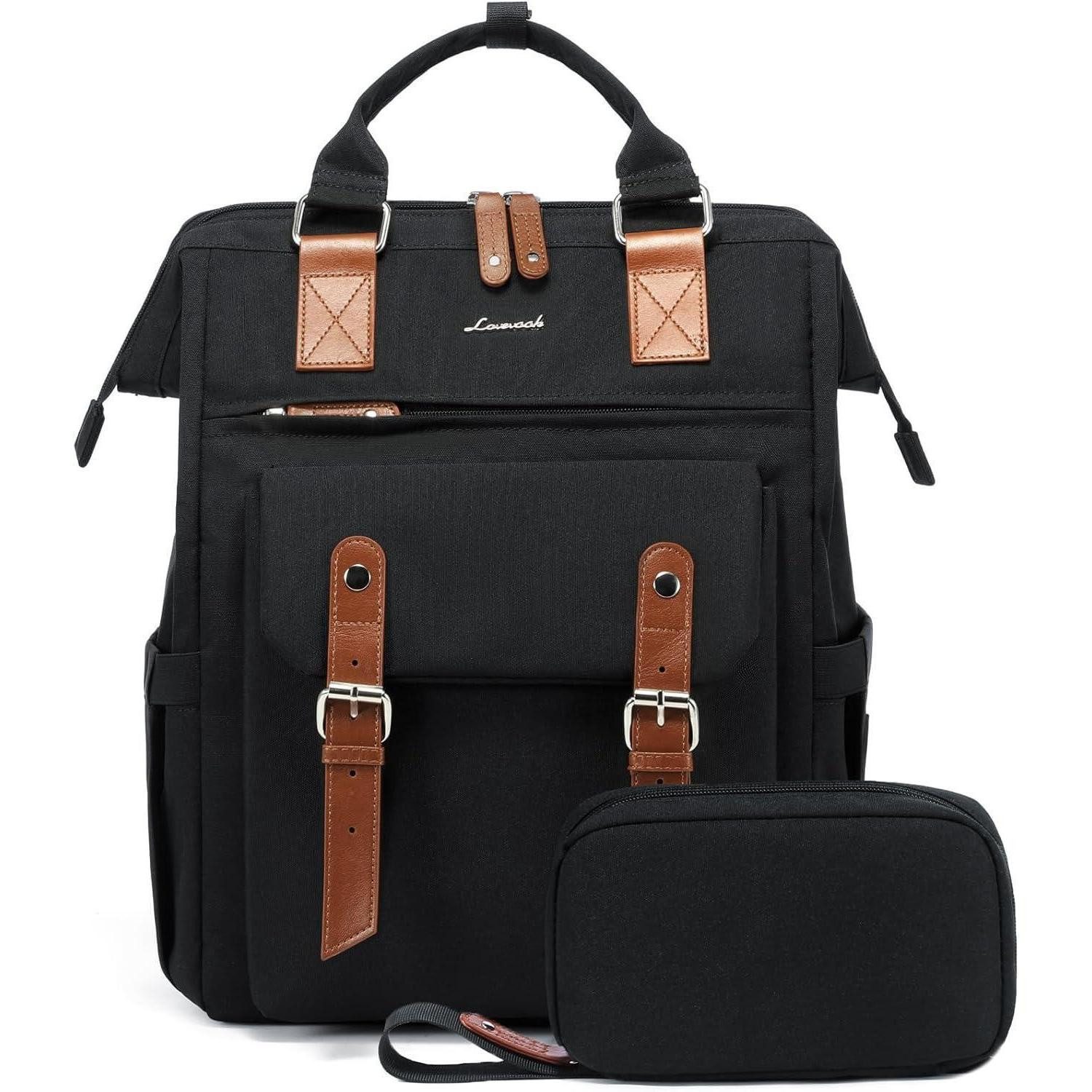 Laptoprucksack Rucksack Damen 17 Zoll Laptop Schulrucksack Mädchen Wasserdicht