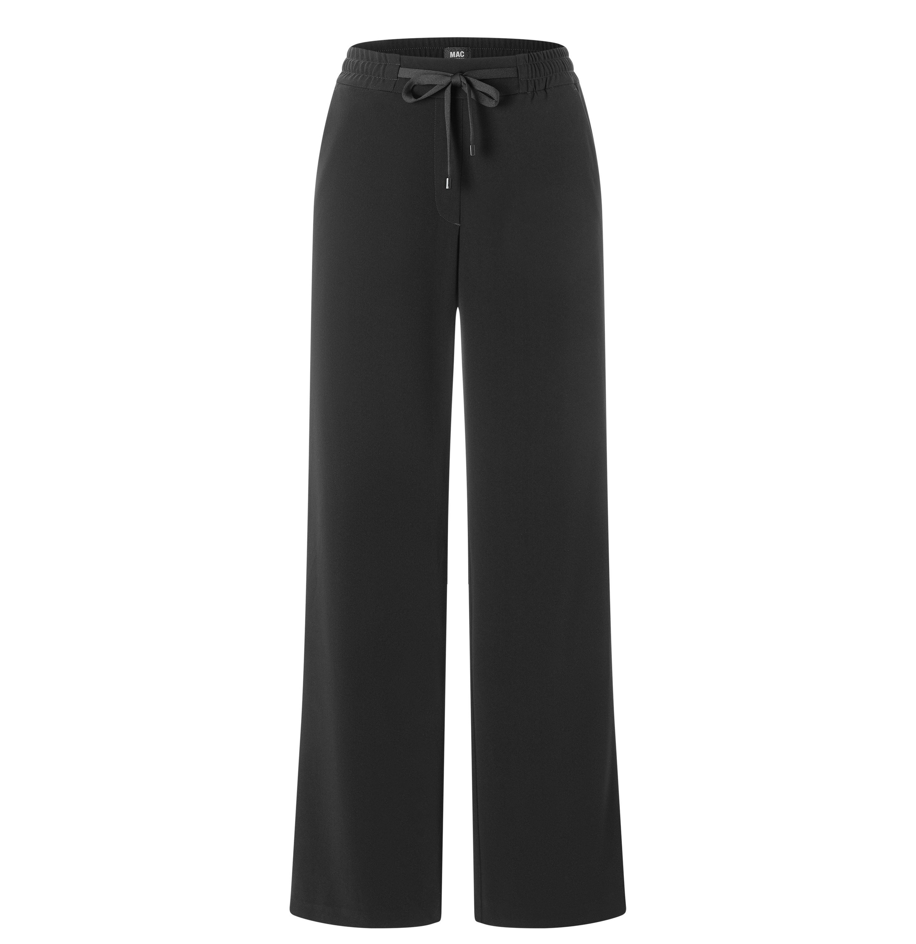 MAC Comfort-fit-Jeans MAC JEANS CHRISTY Wide Fit Jump In Hose Wide Leg Passform mit mittlerer Leibhöhe für luftigen Tragekomfort.