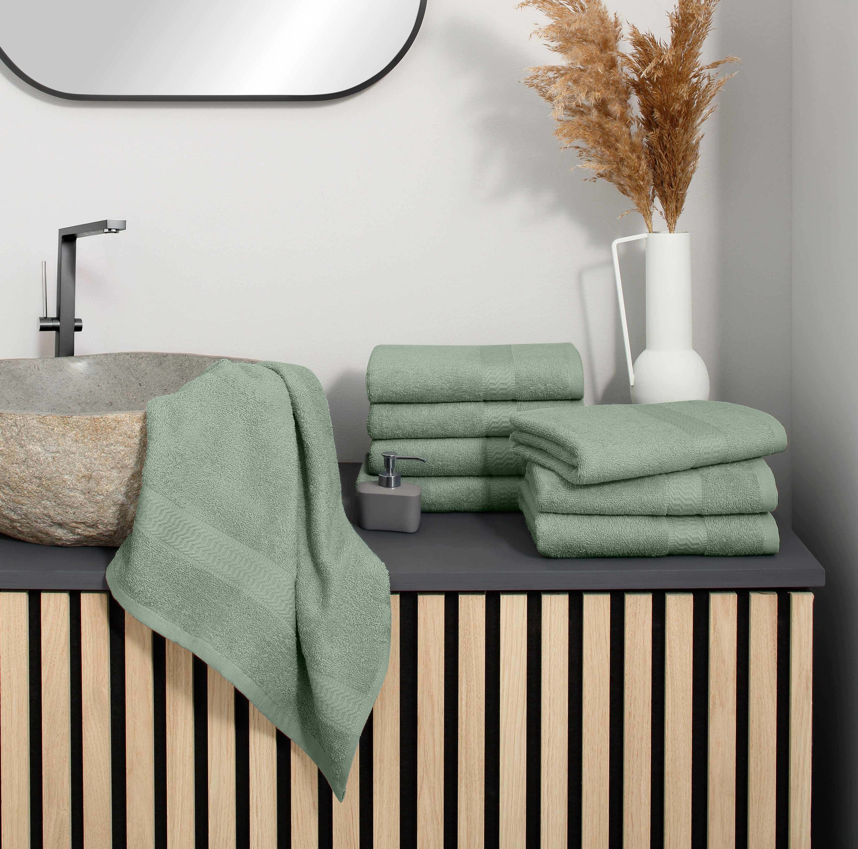 my home Handtücher Juna, als Set günstig online kaufen