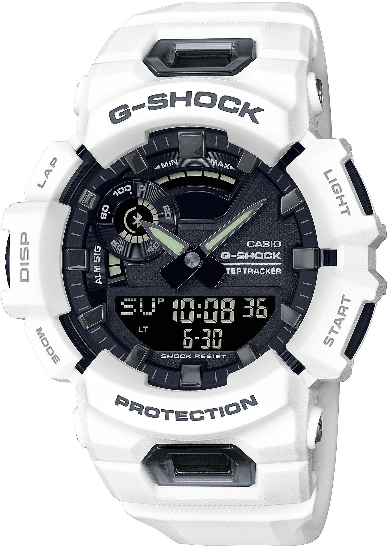 CASIO G-SHOCK GBA-900-7AER Smartwatch, Armbanduhr, Herrenuhr, Bluetooth, Schrittzähler, 2. Zeitzone