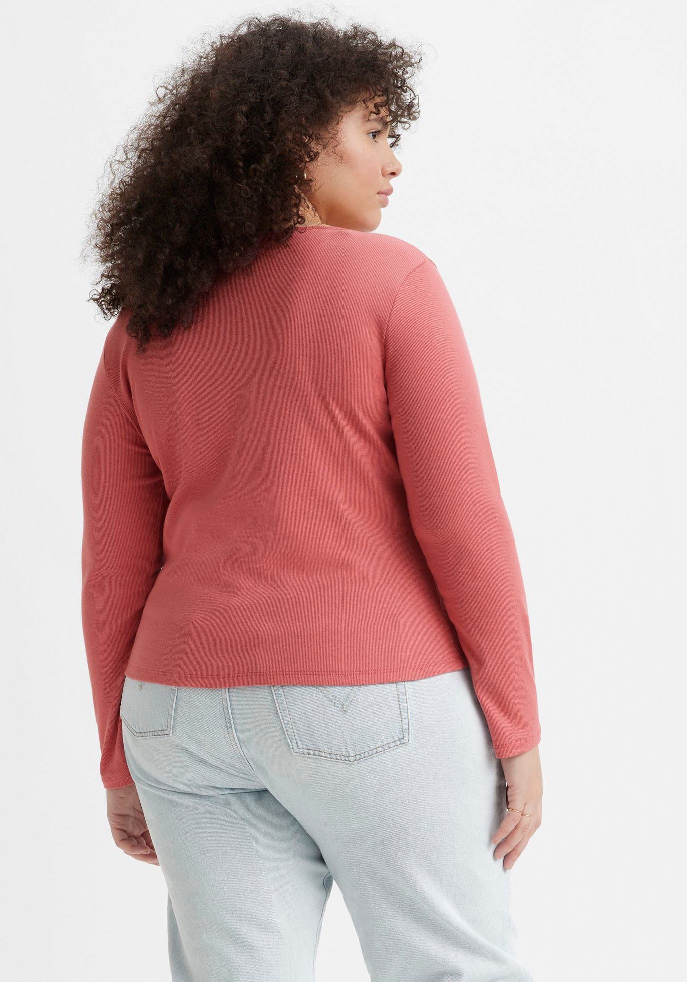 Levi's® Plus Langarmshirt HONEY LS REDS günstig online kaufen