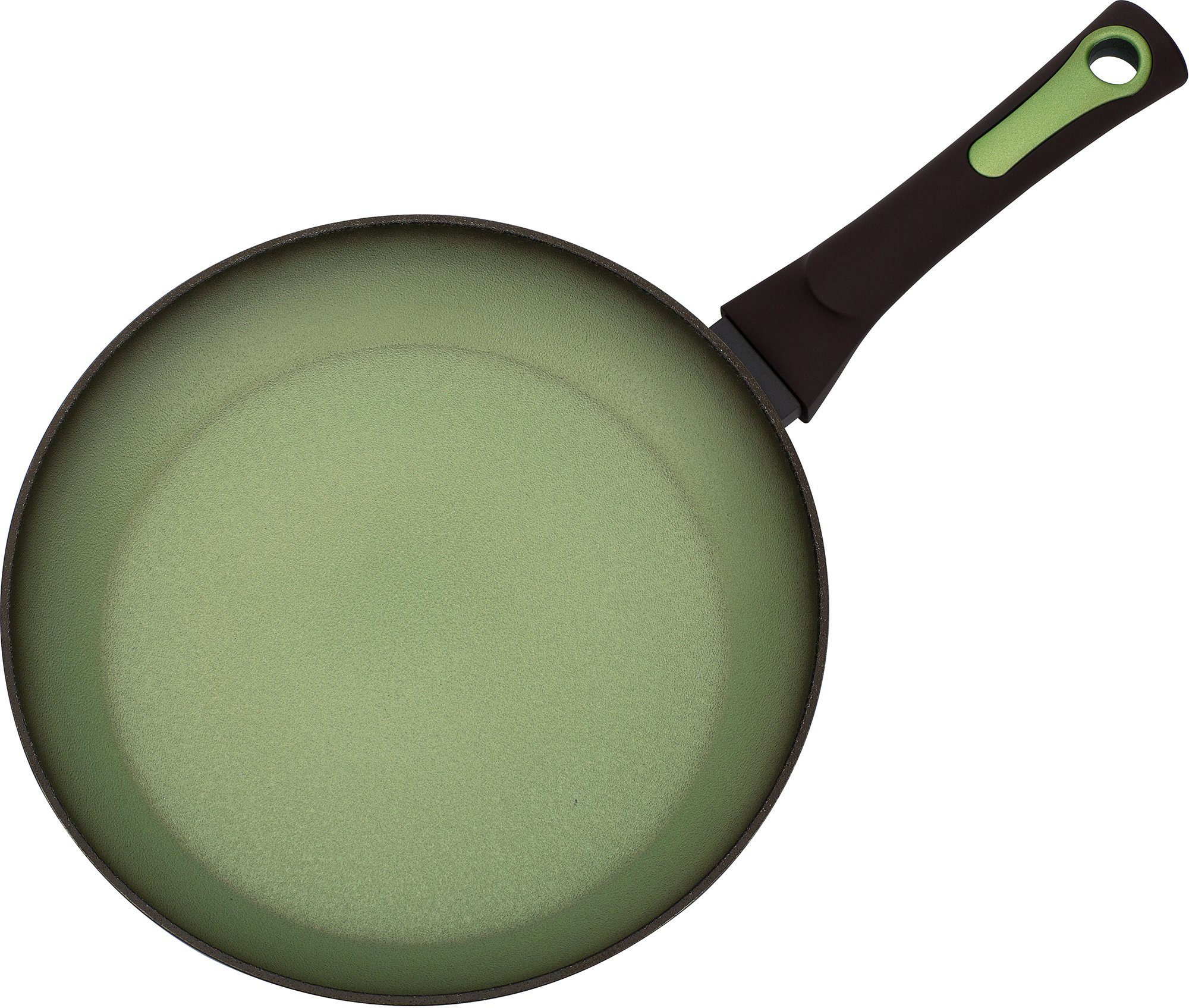 GSW Pfannen-Set Avocado, Aluminium (Set, 2-tlg., je 1 Pfanne Ø 24/28 cm, H: 4,5/5,0 cm, - 1,5/2,1 l), Induktion