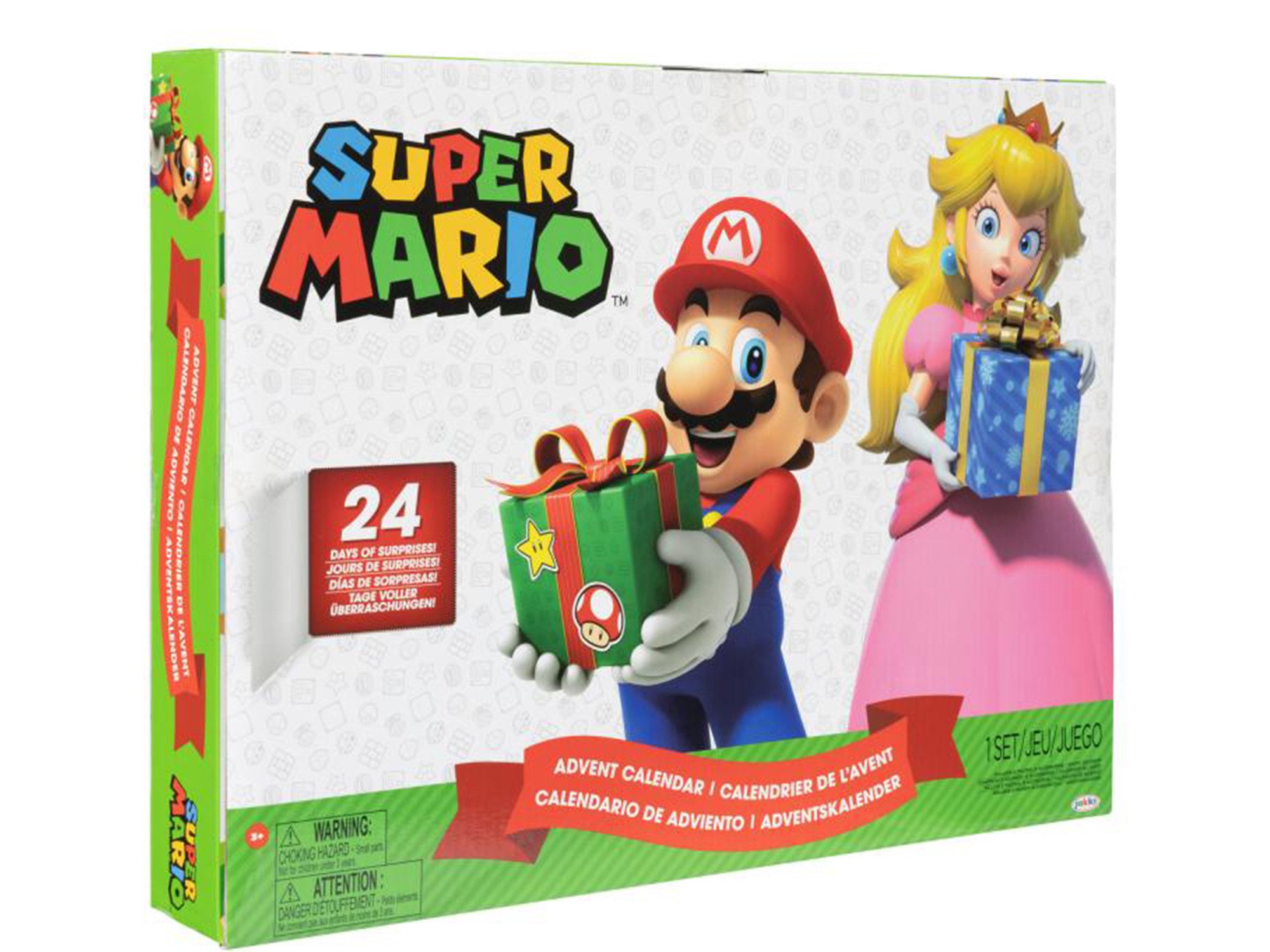 Nintendo Spielzeug-Adventskalender Nintendo Super Mario Xmas Adventskalender (24-tlg)