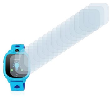 Savvies Schutzfolie für Prograce 1.5" Kids Smartwatch, Displayschutzfolie, 18 Stück, Folie klar