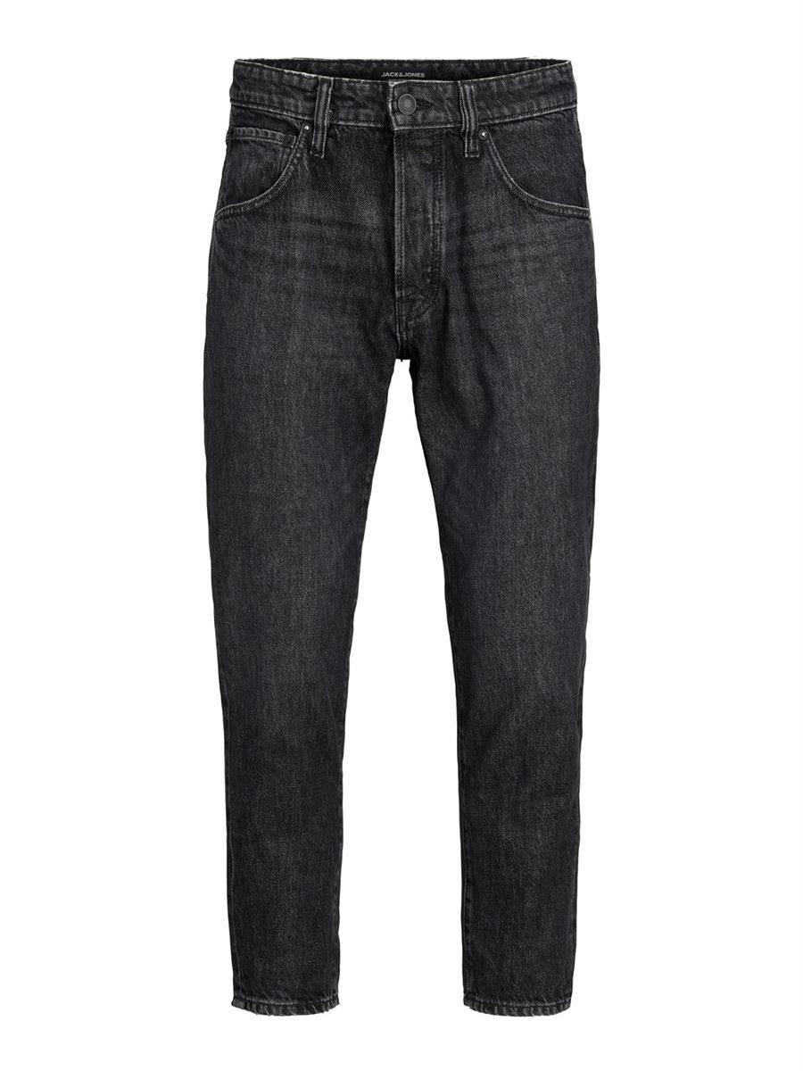 Jack & Jones Junior High-waist-Jeans JJIFRANK JJLEEN CROPPED knöchellang, hohe Taille