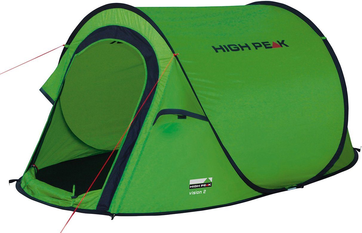 High Peak Wurfzelt Vision 2, Personen: 2 (Set, mit Transporttasche)