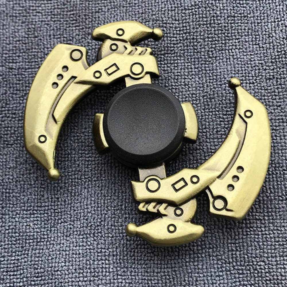 Tinisu Fidget Spinner Tinisu Fidget Spinner Kreisel Anti Stress Rainbow Metall Finger ADHS