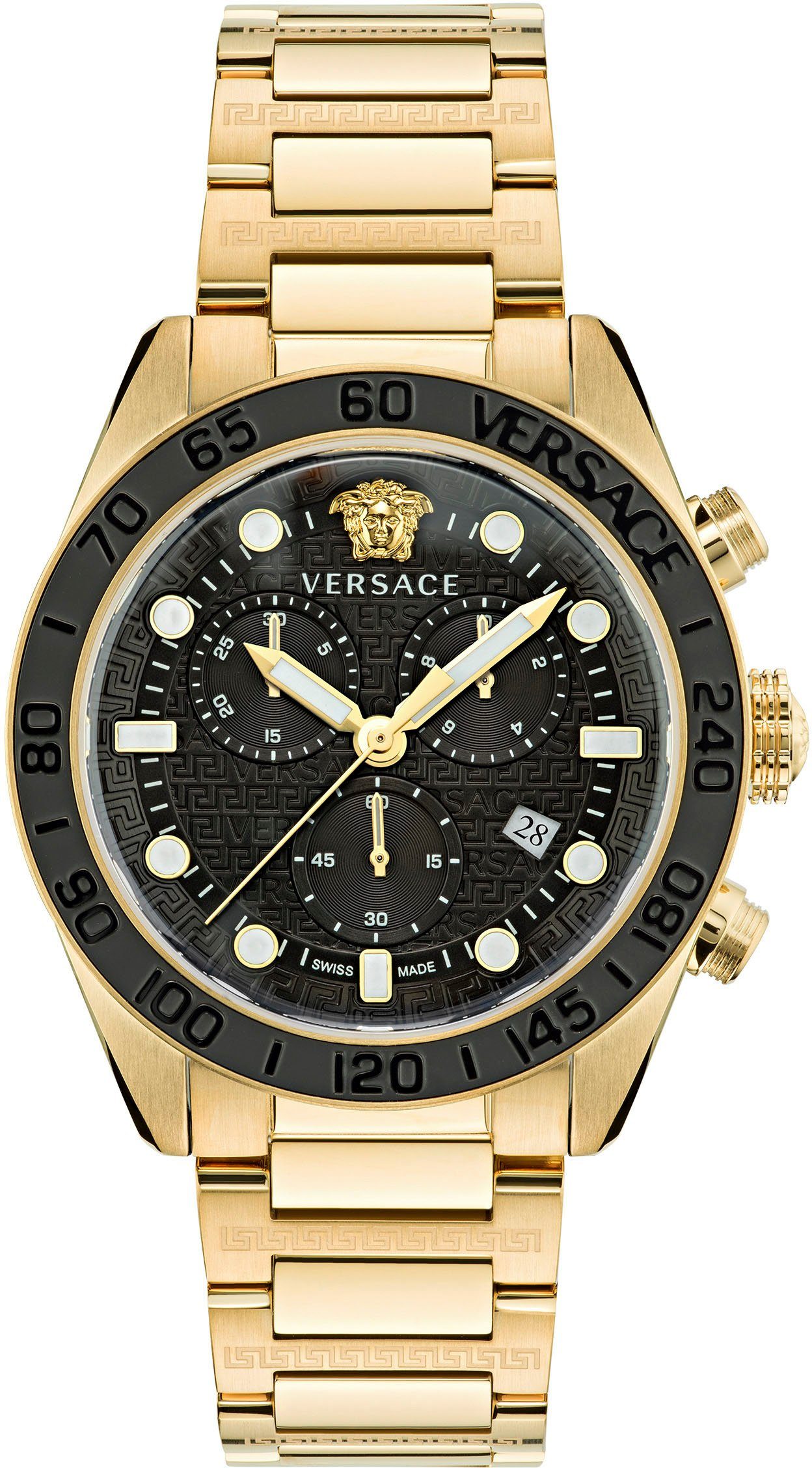 CHRONO, GRECA Chronograph Versace gold VE6K00523 DOME