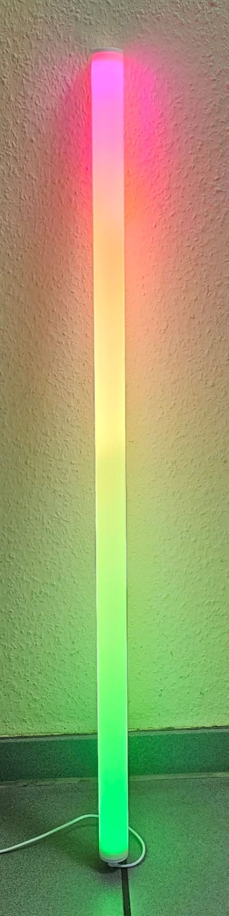 XENON LED Wandleuchte 5362 LED SMART DIGI-Motion Leuchtstab 1,00m RGB +Fernbed.+Handy Steuer, Xenon / Mehrfarbig
