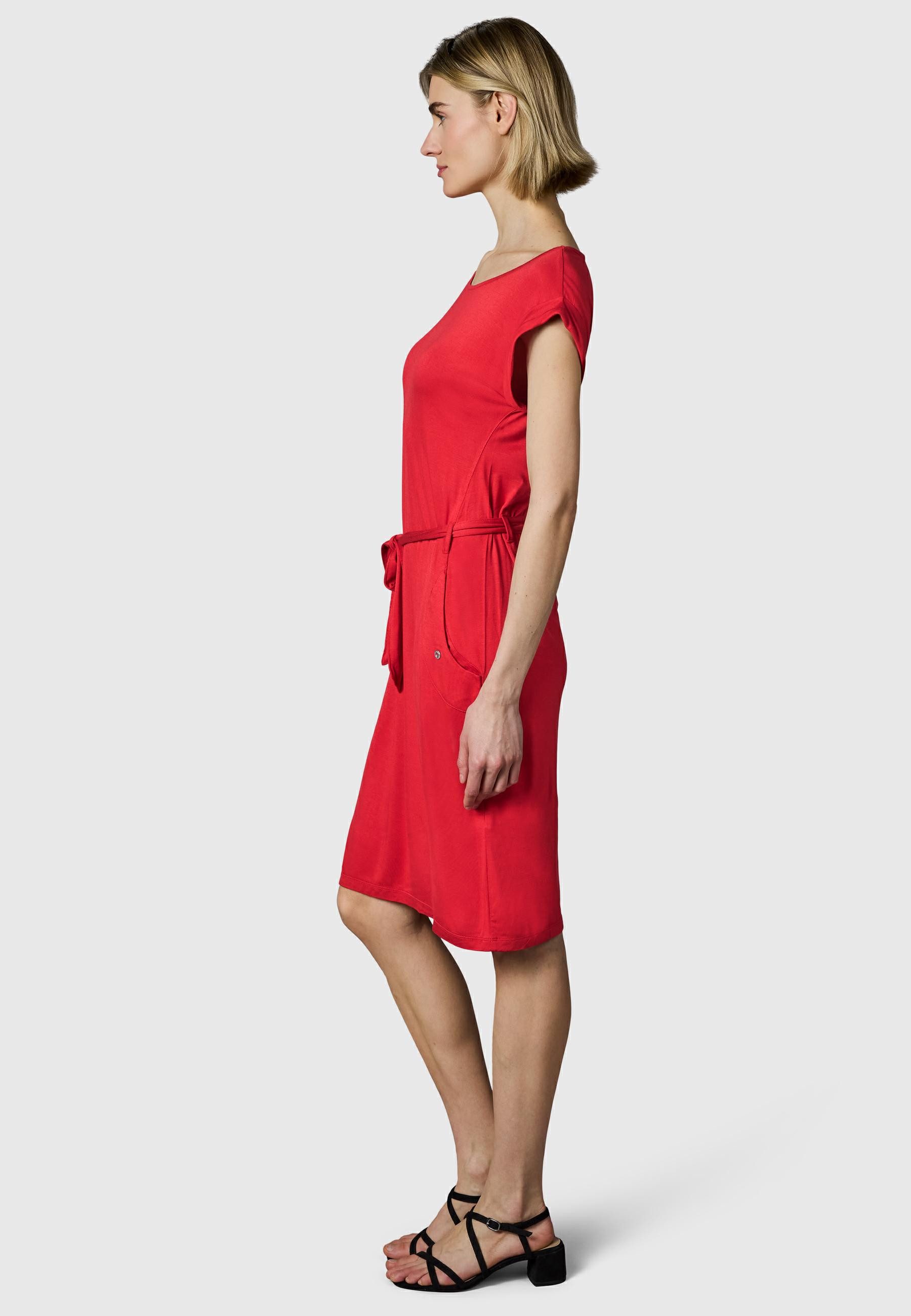Ragwear Sommerkleid Taggien Knielanges, leichtes Midikleid