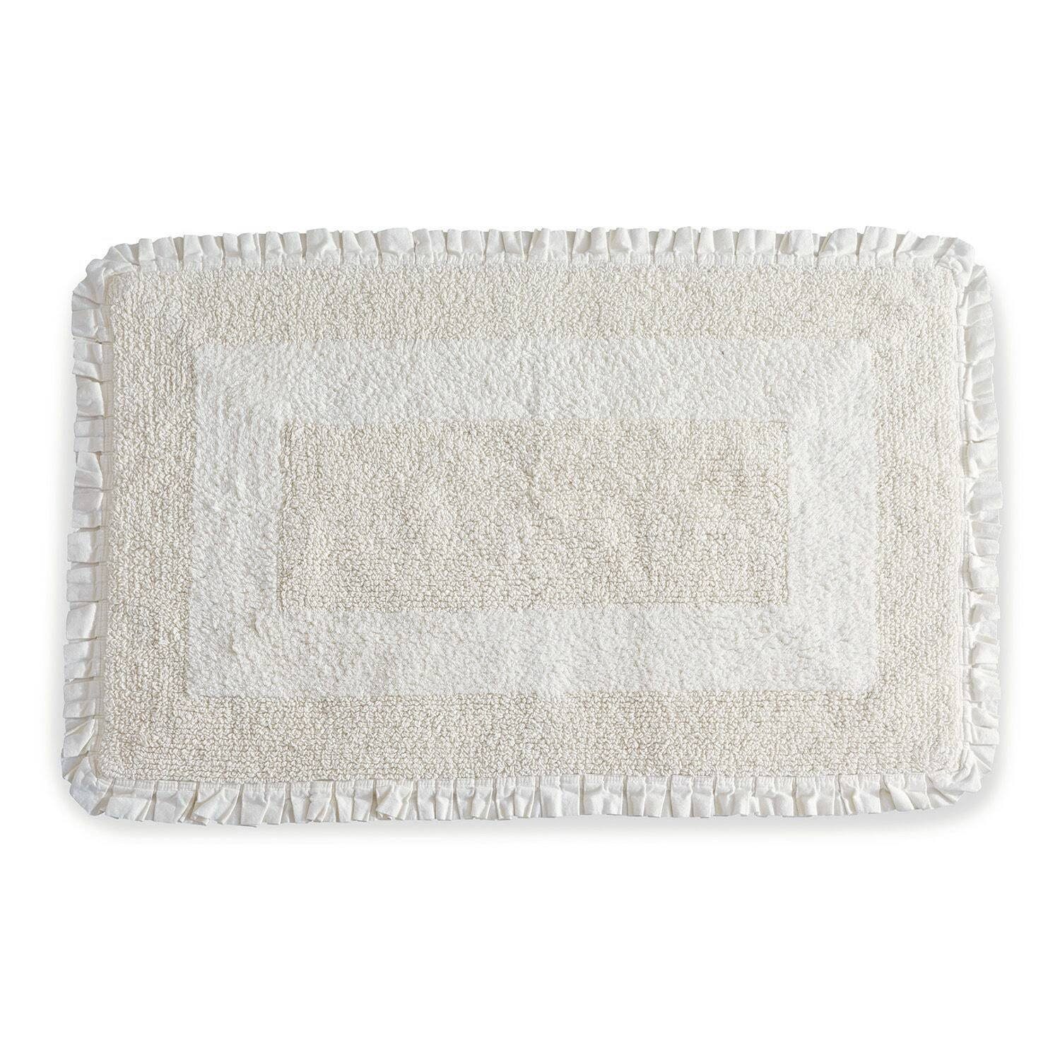 Mirabeau Badematte Badematte Jasmin weiß, Höhe günstig online kaufen