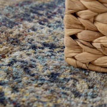 Teppich Kurzflor Teppich Mustermix Bunt, Paco Home, Läufer, Höhe: 13 mm