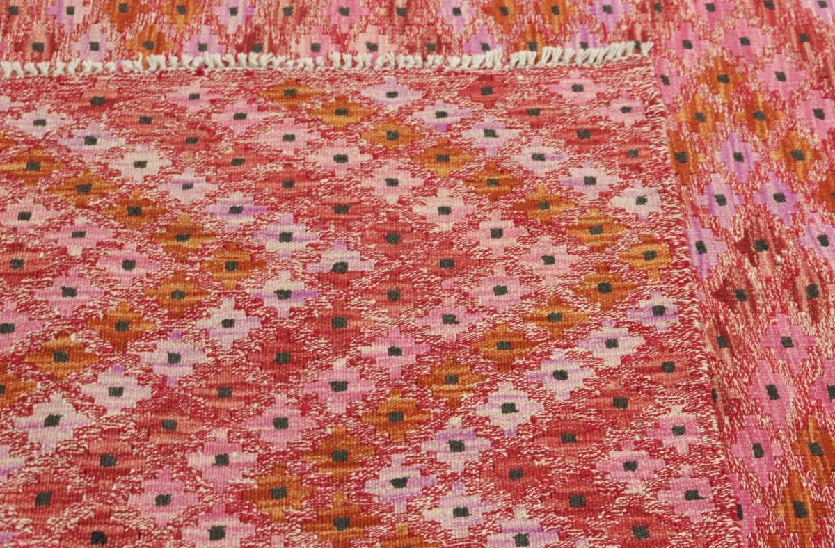 Orientteppich Kelim Afghan Handgewebter Orientteppich, Trading, 313x398 rechteckig, mm 3 Nain Höhe