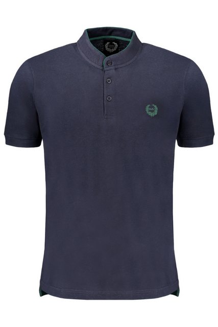 GIAN MARCO VENTURI Poloshirt Herren Kurzarm-Polo Blau - Stilvolles Design m günstig online kaufen