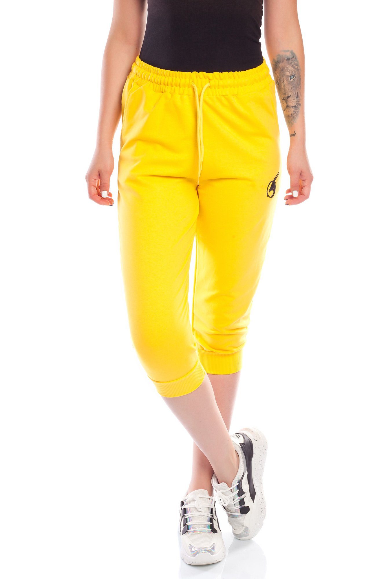 Bongual 3/4-Sweathose Jogginghose Capri Basic mit günstig online kaufen