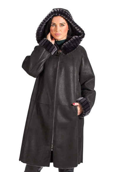 Hollert Winterjacke Lammfellmantel Olivia