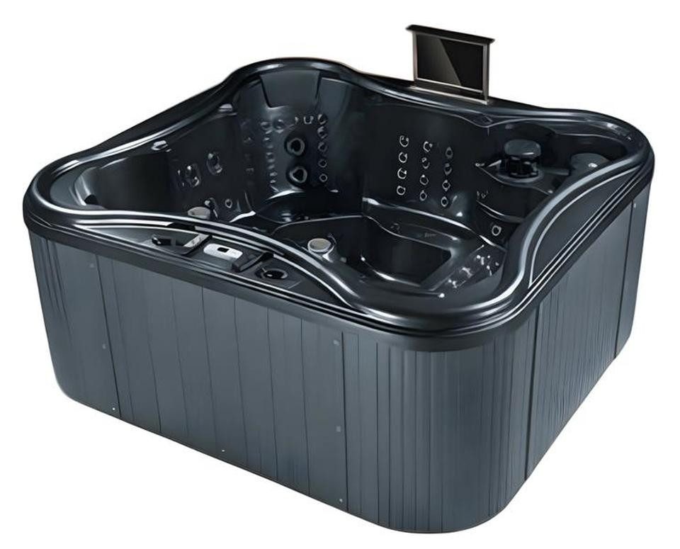 JVmoebel Whirlpool-Badewanne Whirlpool Blubberbad Hydromassagewanne Spa-Bad Whirlwanne 220x235 cm, Made in Europe