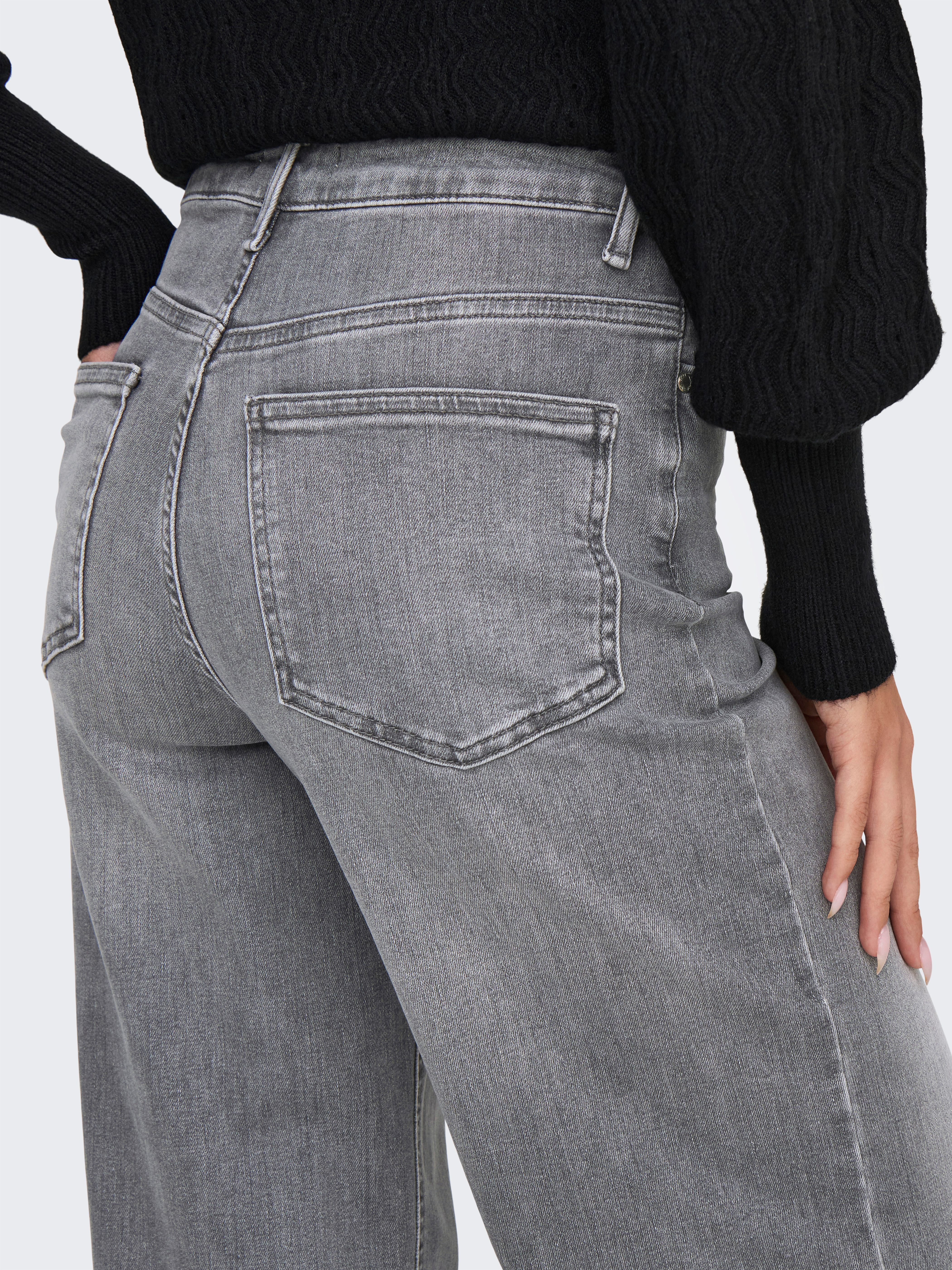 ONLY High-waist-Jeans ONLMADISON BLUSH HW WID DNM REA0938 NOOS