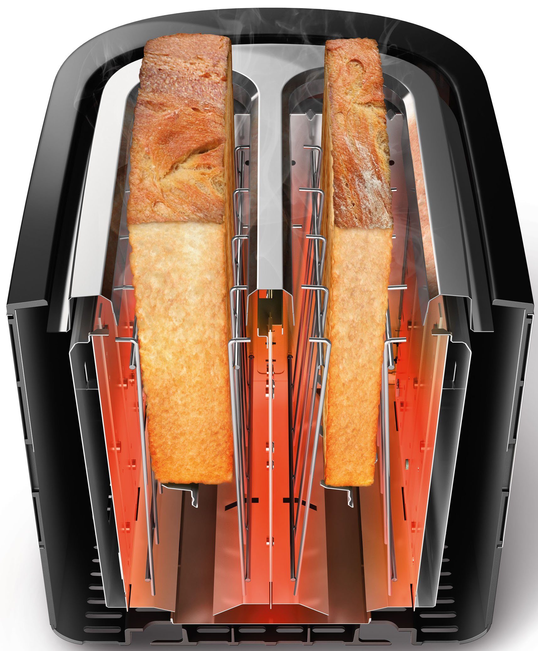 Toaster Philips 730 HD2639/90, W